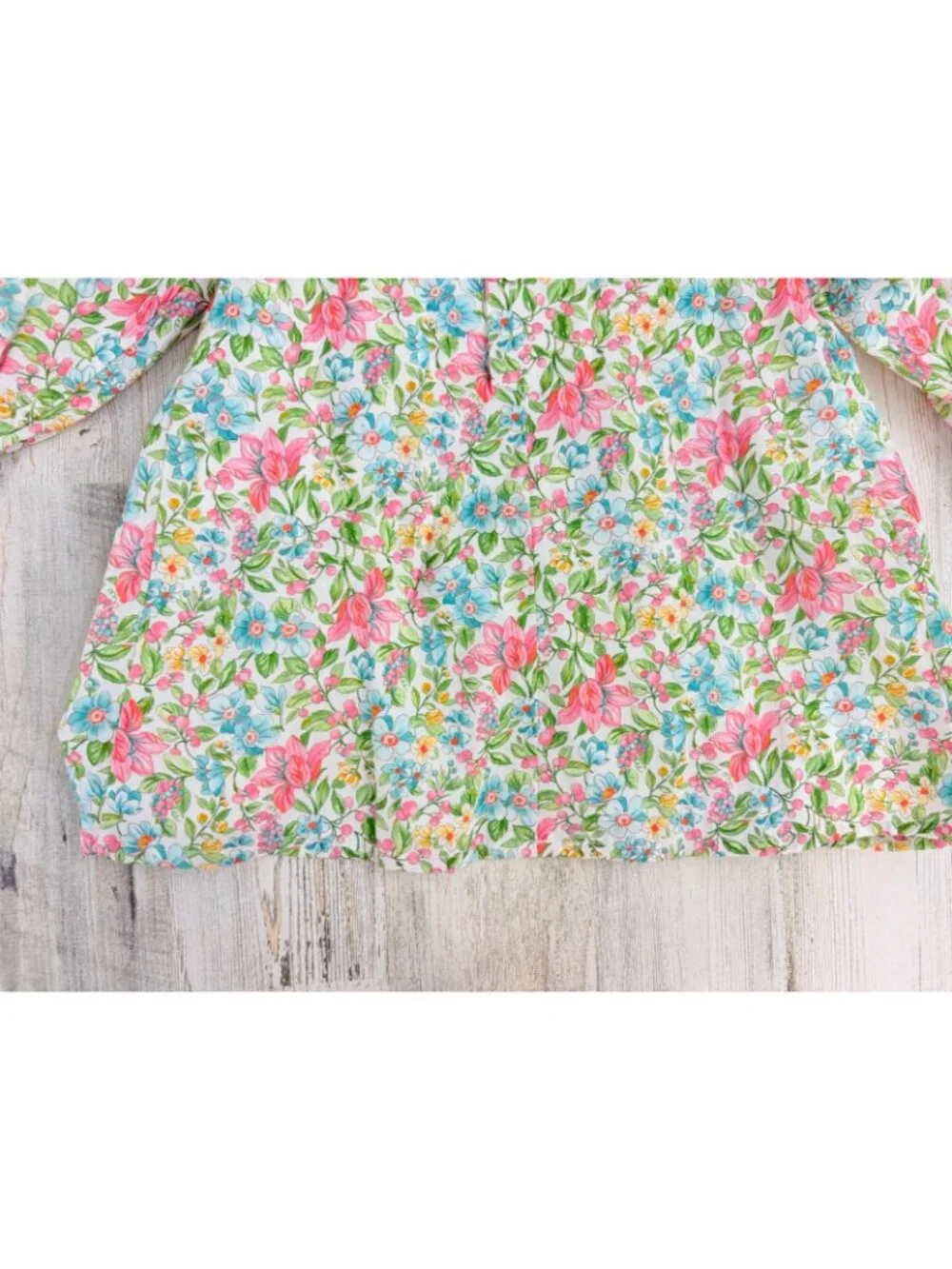 La Coqueta Girls Sz 2T Cora Dress Smocked Floral NWT